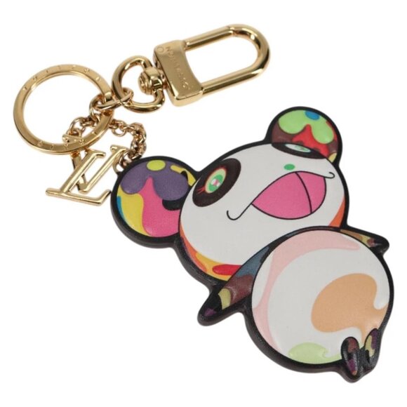 LOUIS VUITTON LVx Takashi Murakami Super Flat Charm Gold M02467 LV Auth 133682M - Picture 1 of 9